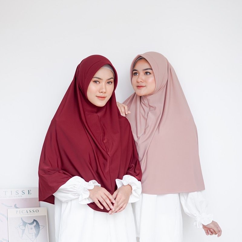 KHIMAR INSTANT JERSEY || Jilbab Panjang || Pet || Hijab Daily|| Hijab Wanita