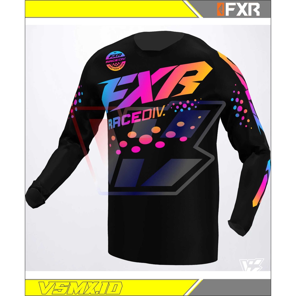 JERSEY SET FXR RAINBOW NEW RACE DIV 2022 CUSTOM