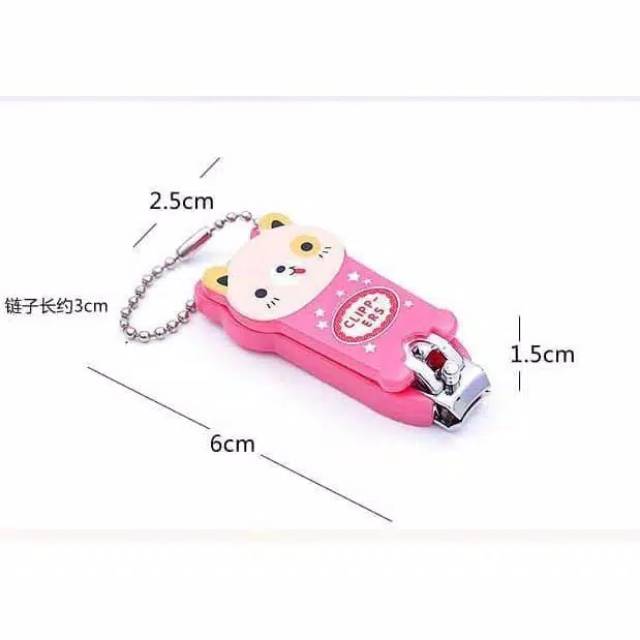 Gunting Kuku Karakter / Nail Clipper Mini Karakter Moneykick_