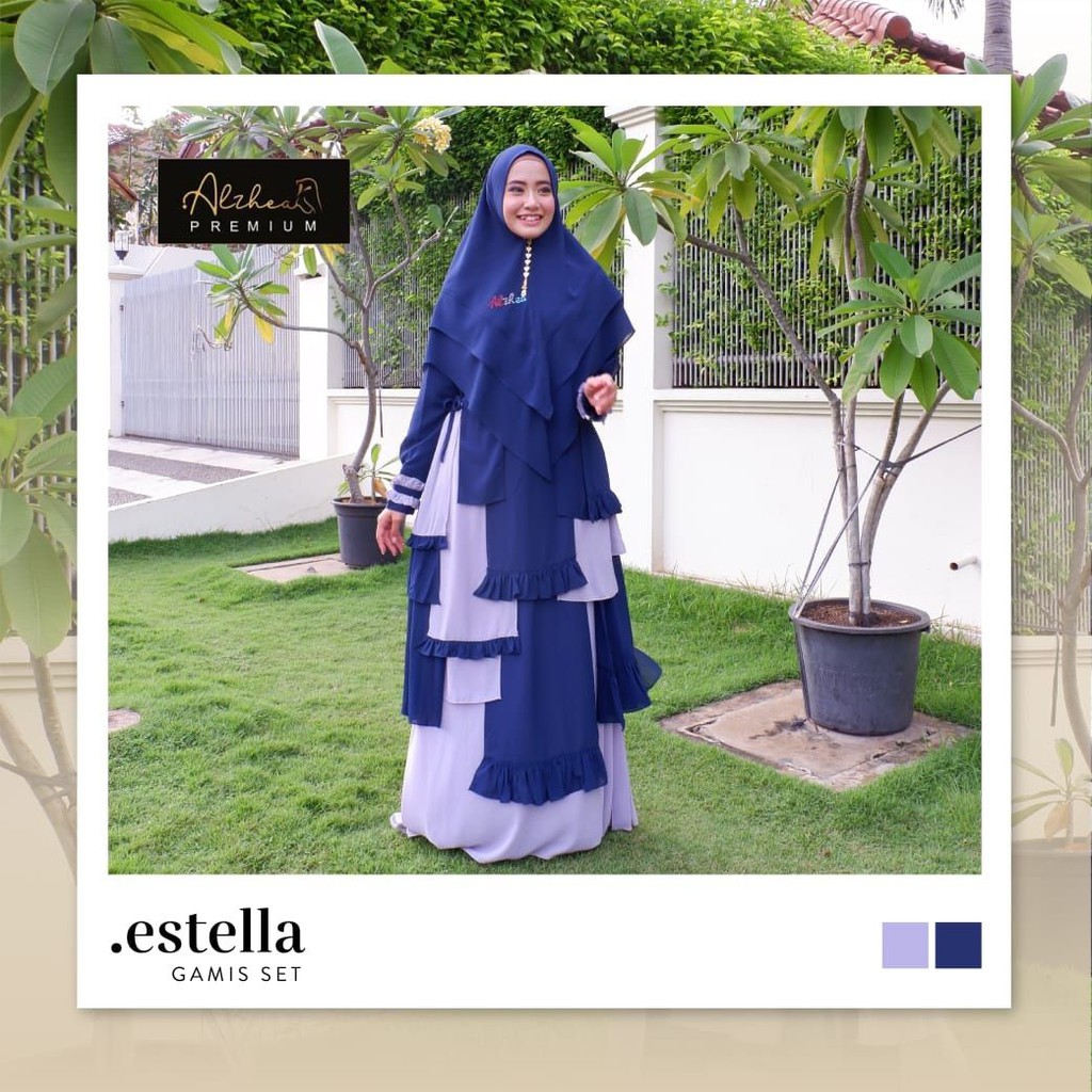 Gamis Set ESTELLA by ALZHEA PREMIUM
