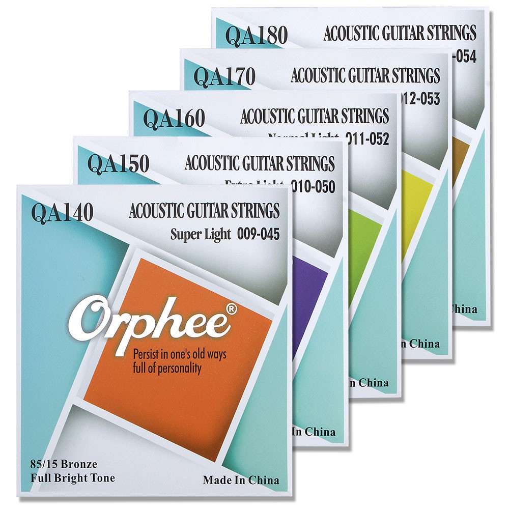 Orphee QA140 QA150 QA160 QA170 Senar Gitar Akustik String 85/15 Bronze