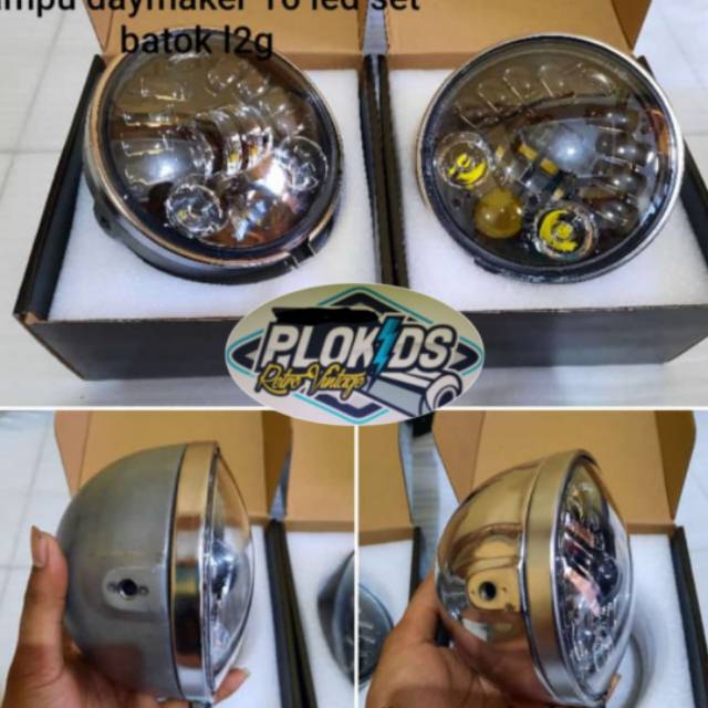 LAMPU DAYMAKER DOT SET BATOK L2G LAMPU CB GL MP TIGER DLL