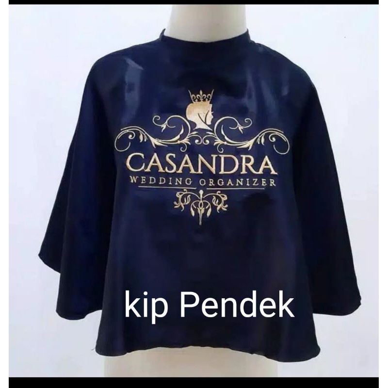 CAPE APRON PENDEK free BORDIRE LOGO