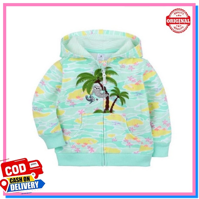 Jaket Anak Laki Laki Hoodie Anak Perempuan Polos Zipper Cowok Cewek 1 2 3 4 5 6 Tahun Import Murah C