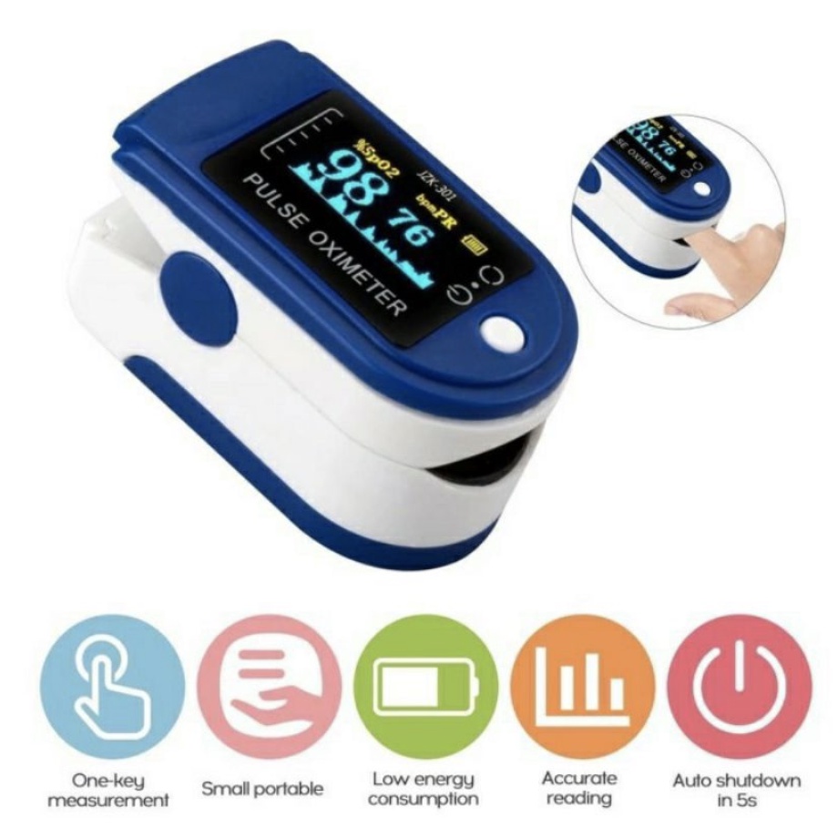 Oximeter Alat Ukur cek Saturasi oksigen dalam darah Oxymeter