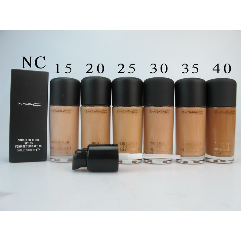 MAC Studio Fix Fluid Foundation SPF 15 | Foundation MAC | Foundation Wajah | Liquid Foundation