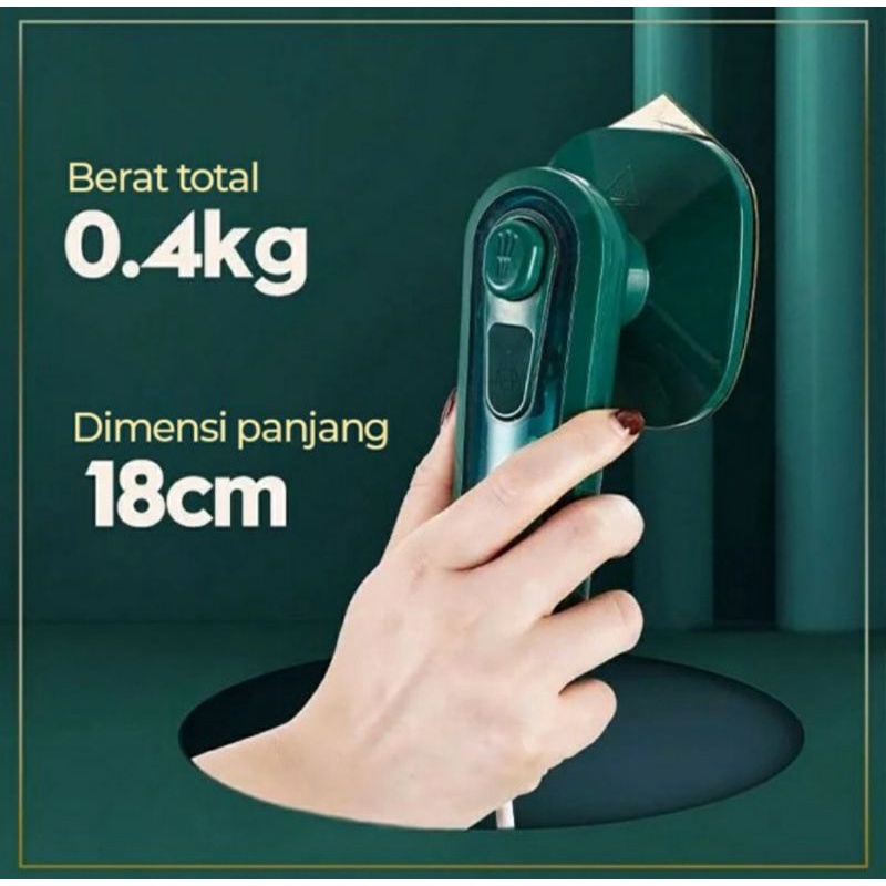 Setrika Uap Mini Portable Travel Setrika Uap Serbaguna 360 Derajat