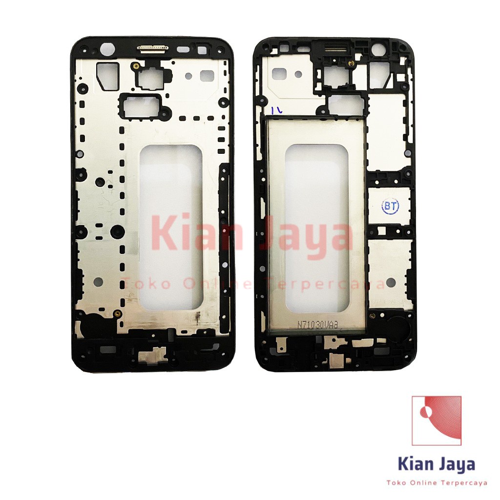 Middle Frame LCD Handphone Samsung Galaxy J5 Prime Tulang Casing Tatakan Bezel Bazel Hp