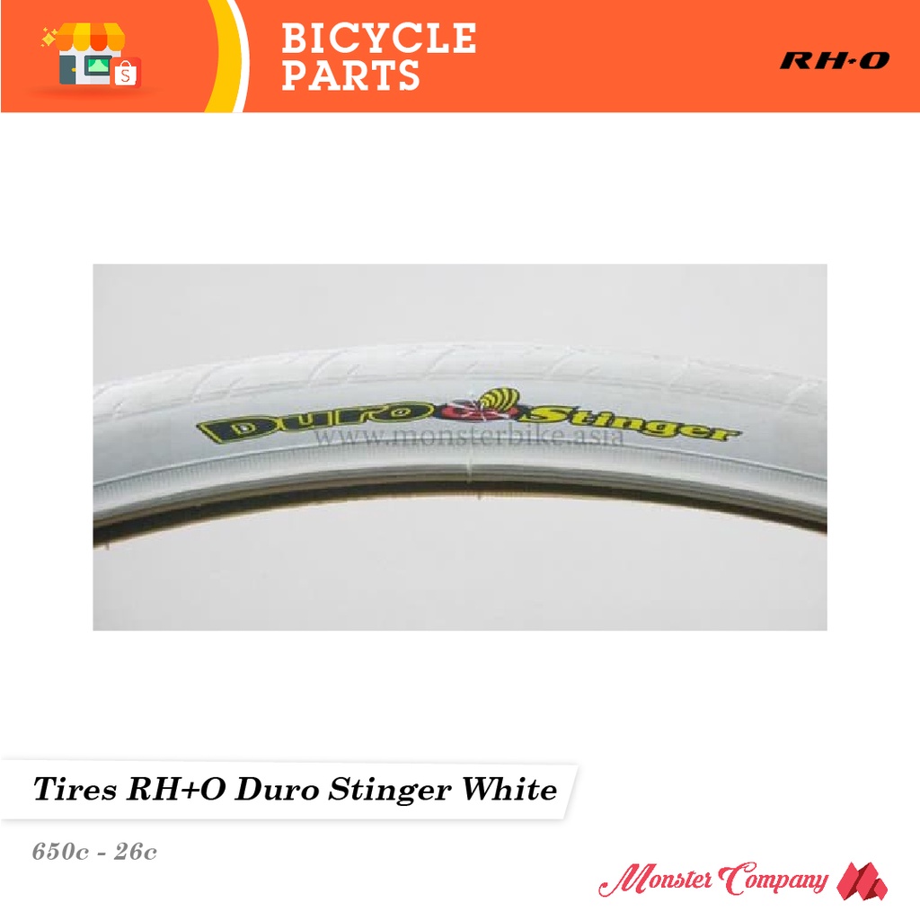 Tires RH+O Duro Stinger 650c 26c White