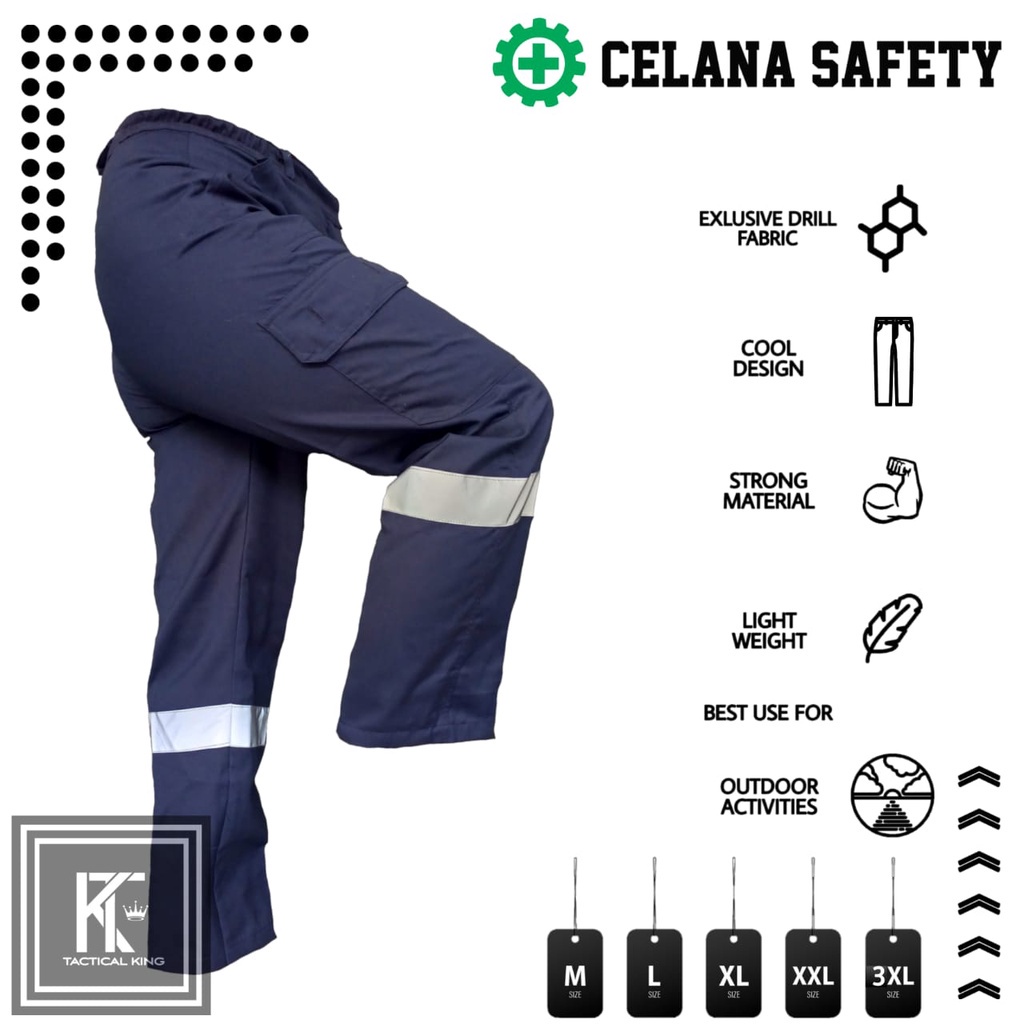 CELANA WEARPACK SAFETY PROYEK - CELANA KERJA PROYEK - CELANA BENGKEL