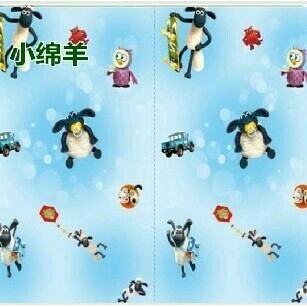 [SHAUN THE SHEEP-CY 1055] WALLPAPER STICKER DINDING KARAKTER SHAUN THE SHEEP CY1055
