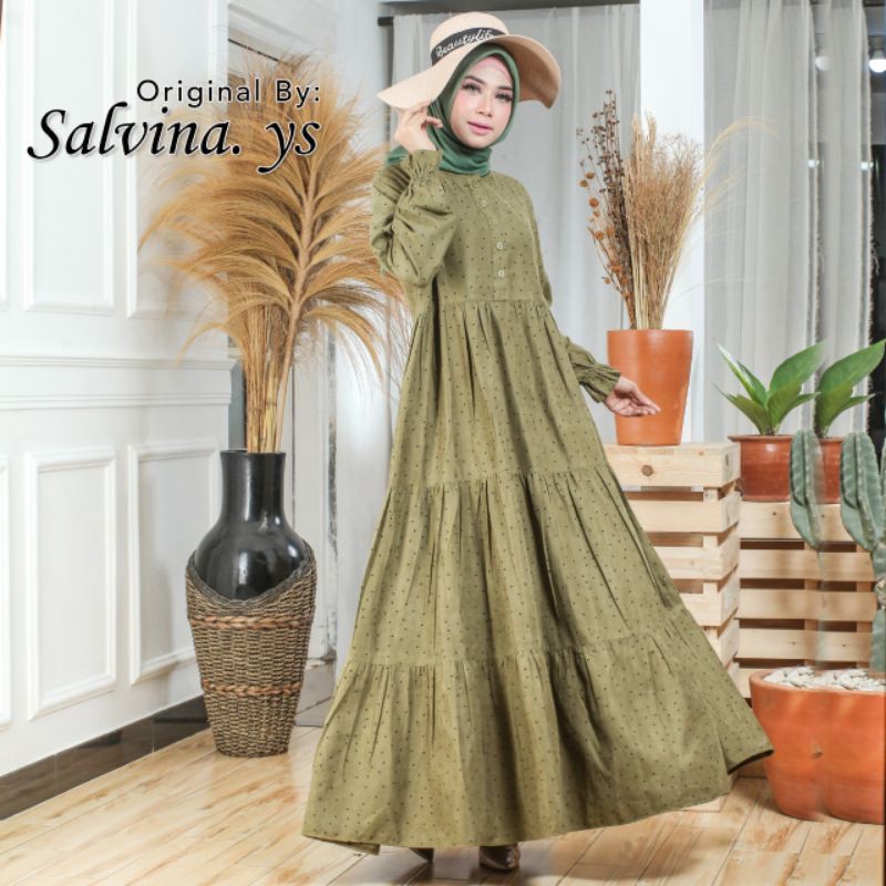 34 Gamis polkadot by salvina