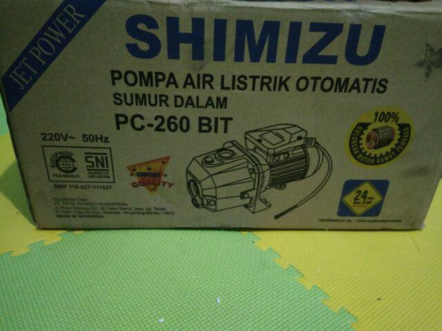 Pompa Air Shimizu Pc 260 Bit. Khusus Gojek