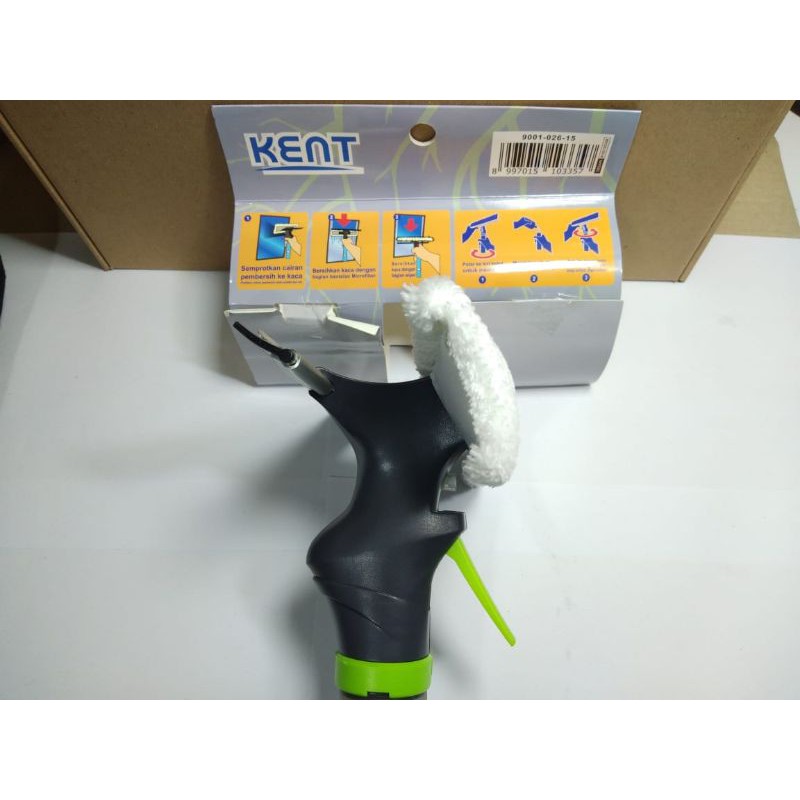 ALAT PEMBERSIH KACA JENDELA MOBIL GEDUNG PENCAKAR LANGIT KENT KT-1530/WINDOW CLEANER WITH SPRAY