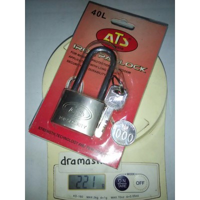 Gembok Besi ATS 40mm Panjang Iron Padlock 40 mm L