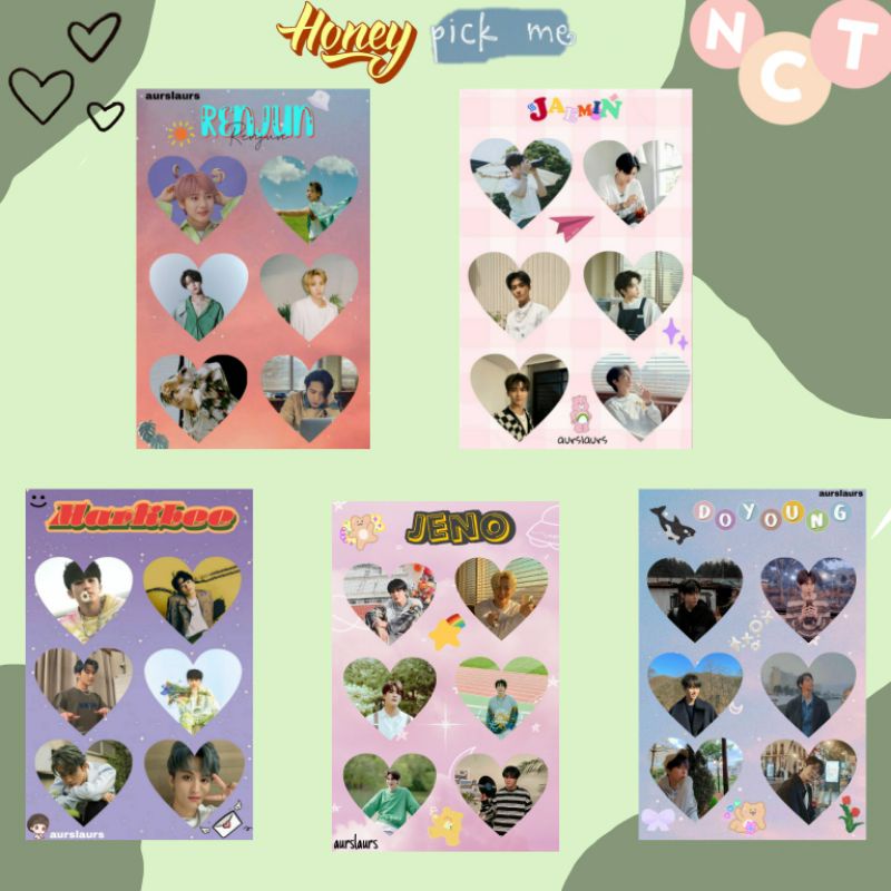 

stiker nct love cute