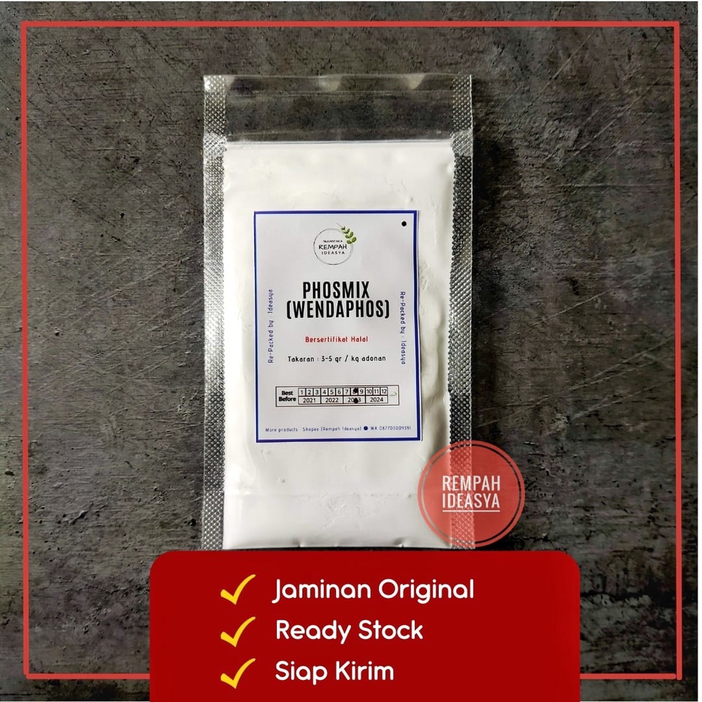 

WendaPhos / Phosmix / Mixphos / Pengenyal Bakso / Sosis / Nugget / Siomay