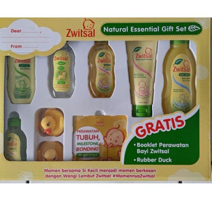 Bagus Dipakai.. ZWITSAL GIFT BOX/PAKET PERLENGKAPAN BAYI ZWITSAL