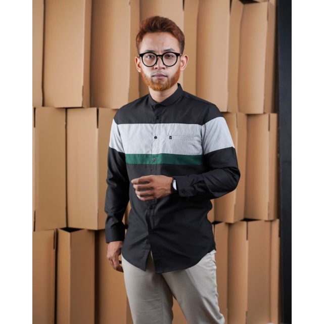 Harzan Koko Modern | Koko Santri | Koko Ustadz | Kemeja Santri | Seragam Santri