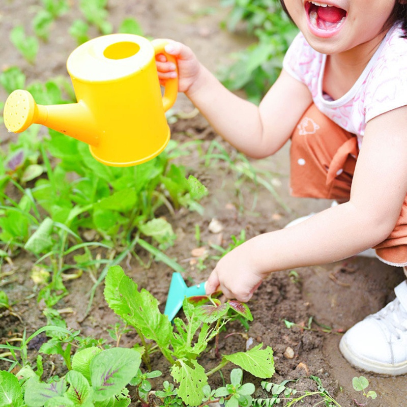 Mary Mainan Outdoor Mainan Bermain Pasir Kit Set Alat Berkebun Untuk Anak Dengan Pot Siram