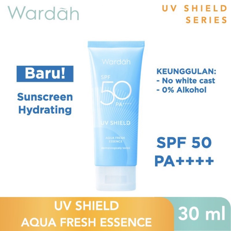 WARDAH SPF 50 PA++++ UV SHIELD AQUA FRESH ESSENCE