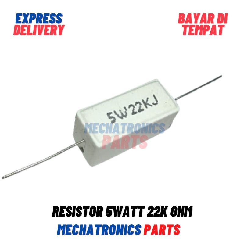 [PAS-9345] RESISTOR 5WATT 22K OHM