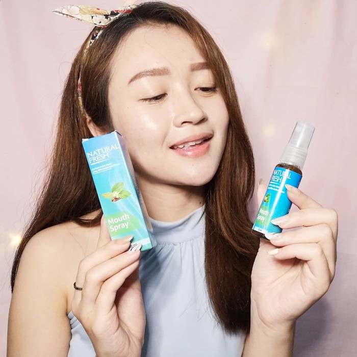 NATURAL FRESH Parfum Mulut Penyegar Mulut Penghilang Bau Mulut