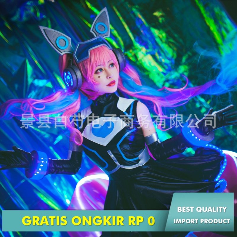 Kostum Cosplay Angela Pikiran Cosplay Hacker Sains Fiksi Gas  Raja Pesticide Glory Import
