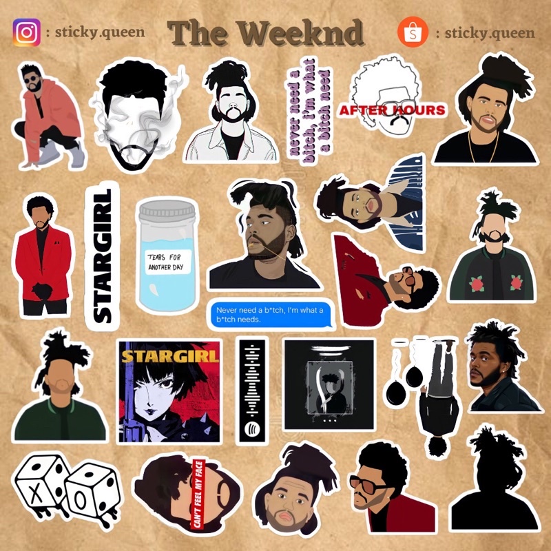 

STICKER TUMBLR THE WEEKND