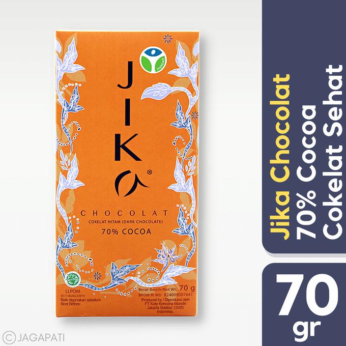 

Jika Chocolat - 70 % 70g - Dark Chocolate - Cokelat Hitam - Cokelat