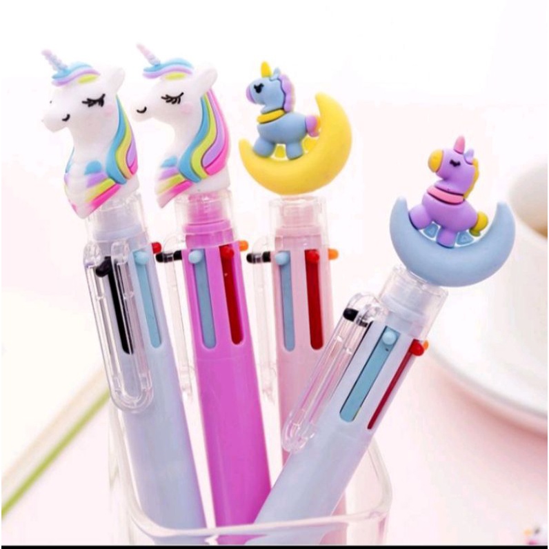 

AF Pena Mekanik Karakter Unicorn Pulpen Karakter Unicorn 6 Warna Bolpen