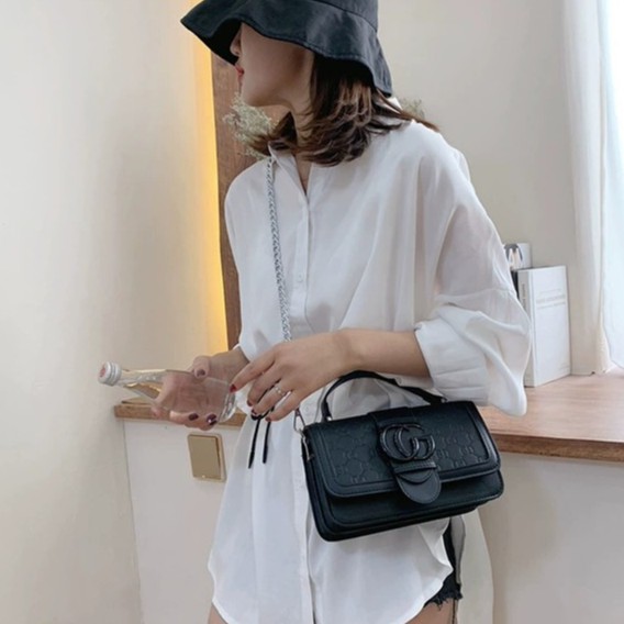 RYX - Granty Emboss Tas Selempang Pastel Casual - Ori Import