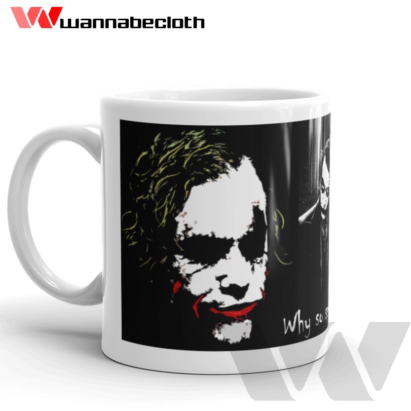 Mug Joker Mug Custom Gelas Custom Mug Unik Souvenir Mug Print Cetak Mug Joker Desain 9