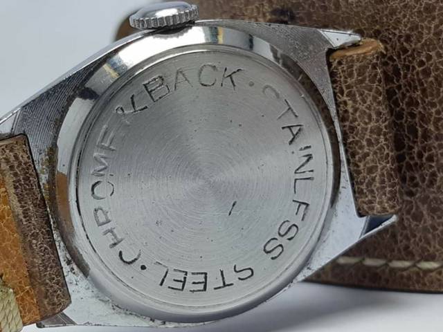 Jam tangan kuno vintage SYLCON CHRONOMETER