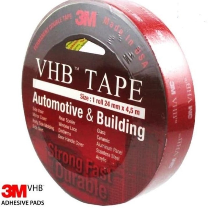 

Unik Double Tape 3M Vhb Size 24 Mm Original Super Lengket Trendi