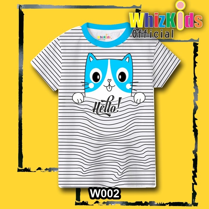 kaos distro anak kecil laki laki perempuan umur 1 2 3 4 tahun baju atasan anak cewek cowok murah W2