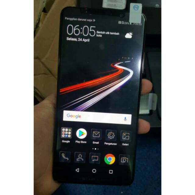 Huawei Mate 10 Porsche Desain. RAM 6GB/ROM 258GB