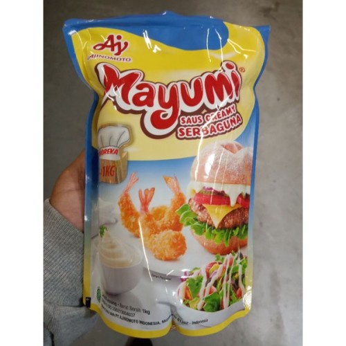 

Ajinomoto Mayonnaise Mayumi Saus Creamy Serbaguna Pouch 1 kg