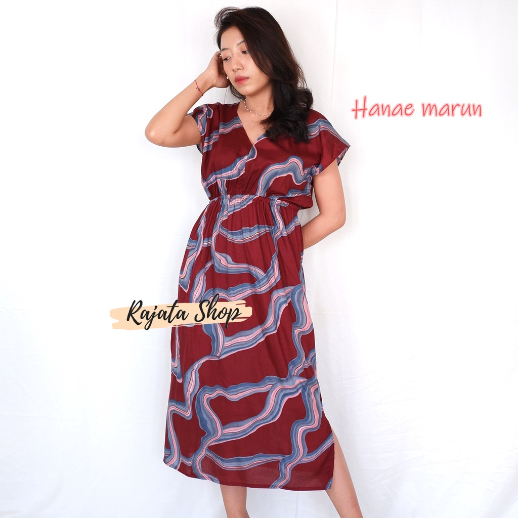 Daster Bali MANOHARA-MANO HANAE GREY