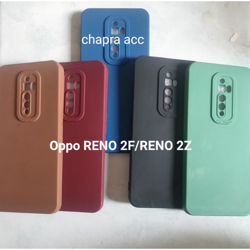 Soft case/slikon/kondom/case terbaru macaron pro camera/kamera type Hp OPPO RENO 2Z/RENO 2F