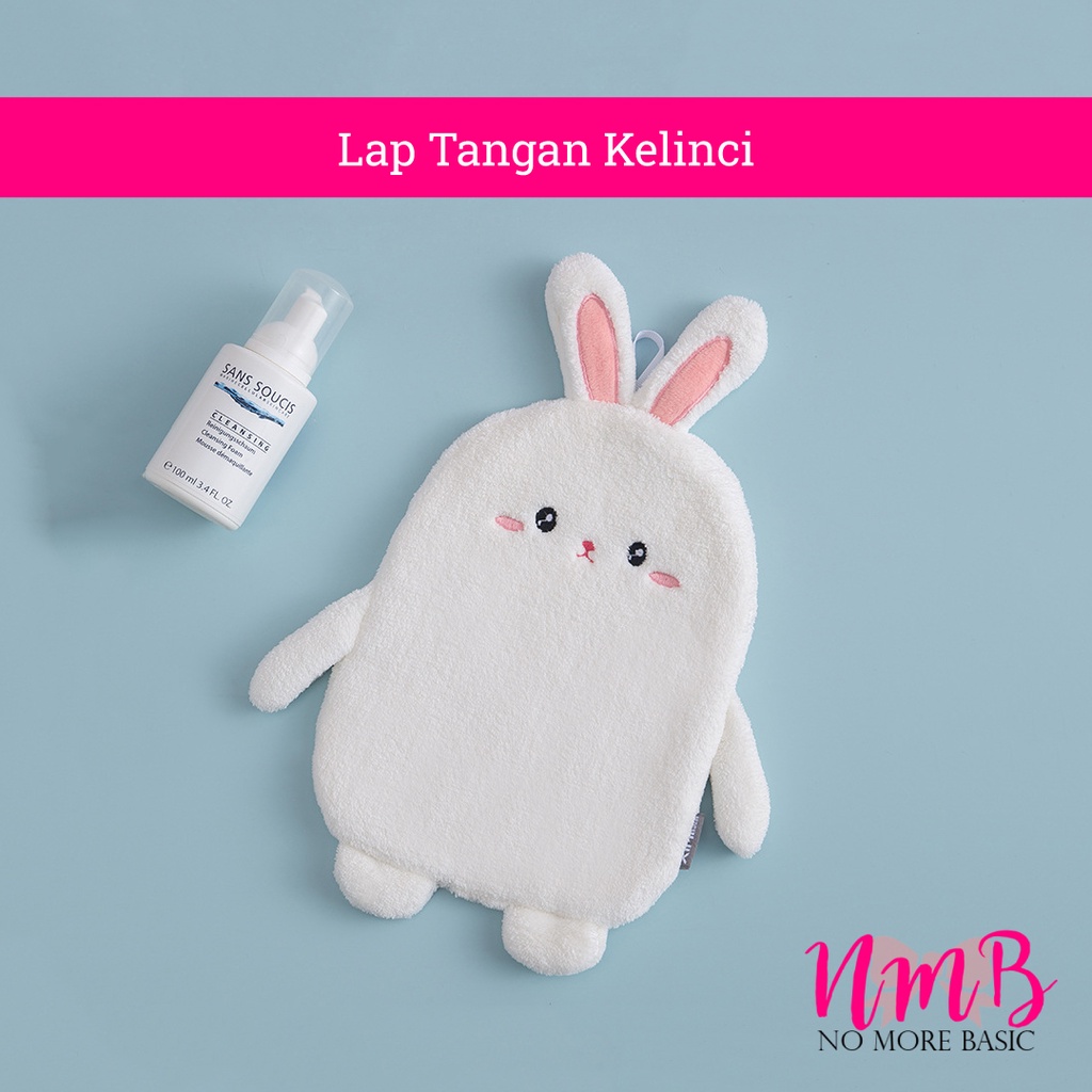 Lap Tangan Gantung Karakter Kelinci / Handuk Tangan Gantung Karakter Kelinci / Handuk Anak / Hand Towel