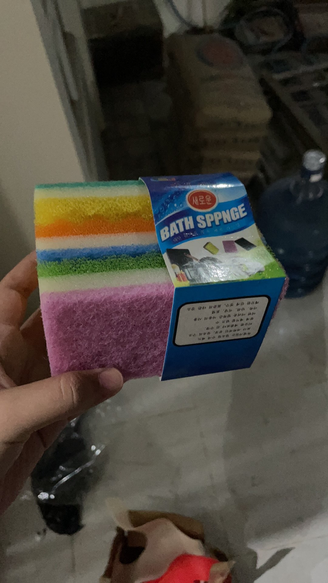 Promo Spon 6 Pcs / Busa Cuci Piring / Sponge Serbaguna Hl112 Isi 2 Pak