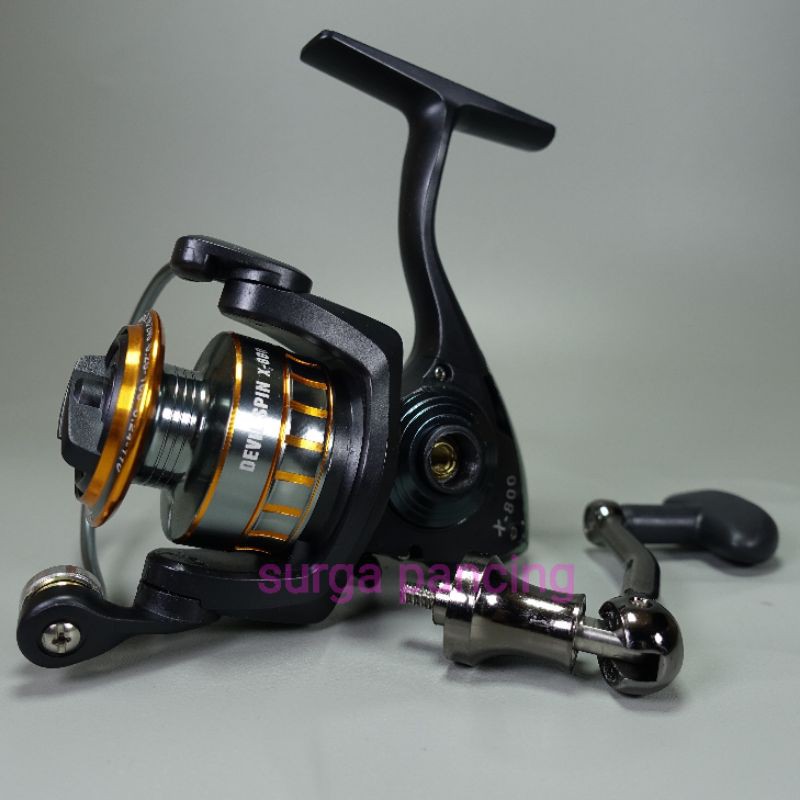 reel pancing daido devil spin 800