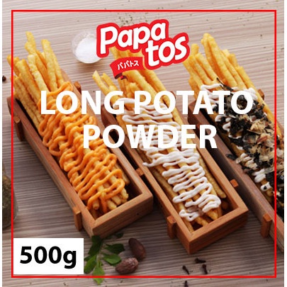 

PROMO [COD] Papatos Long Potato Powder / Kentang Panjang 500g (Grade Super)