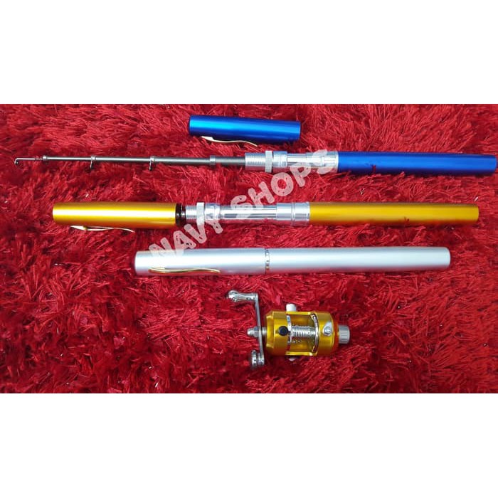 Mini Fishing Rod - Alat Pancing Mini - Alat Pancing Pen - Joran Mini