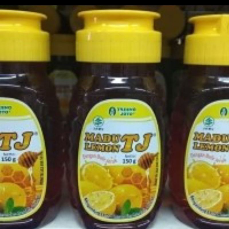 MADU TJ LEMON 150GRAM KAYA VITAMIN C dengan bulir lemon || vitamin c || madu lemon || madu diet