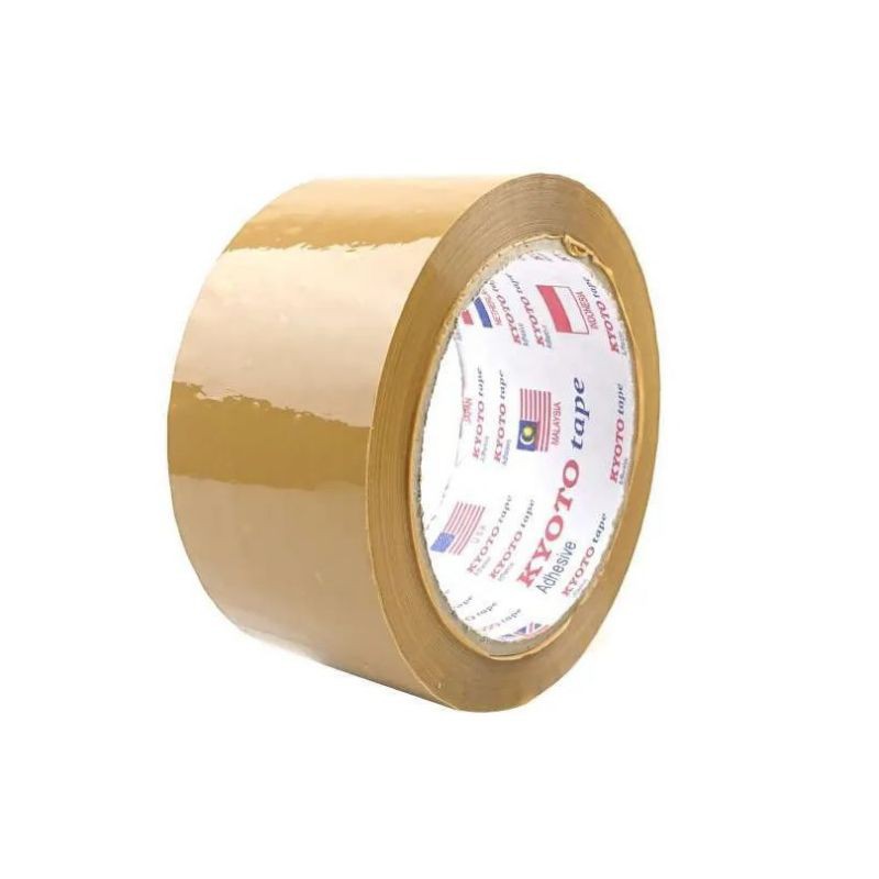 

Lakban Coklat 2inch KYOTO tape 45mm × 90yard