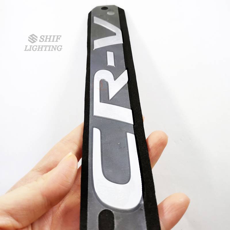 1pc Stiker Emblem / Badge Tulisan Cr-V Crv Bahan Abs Untuk Bagasi Belakang Mobil Honda Crv