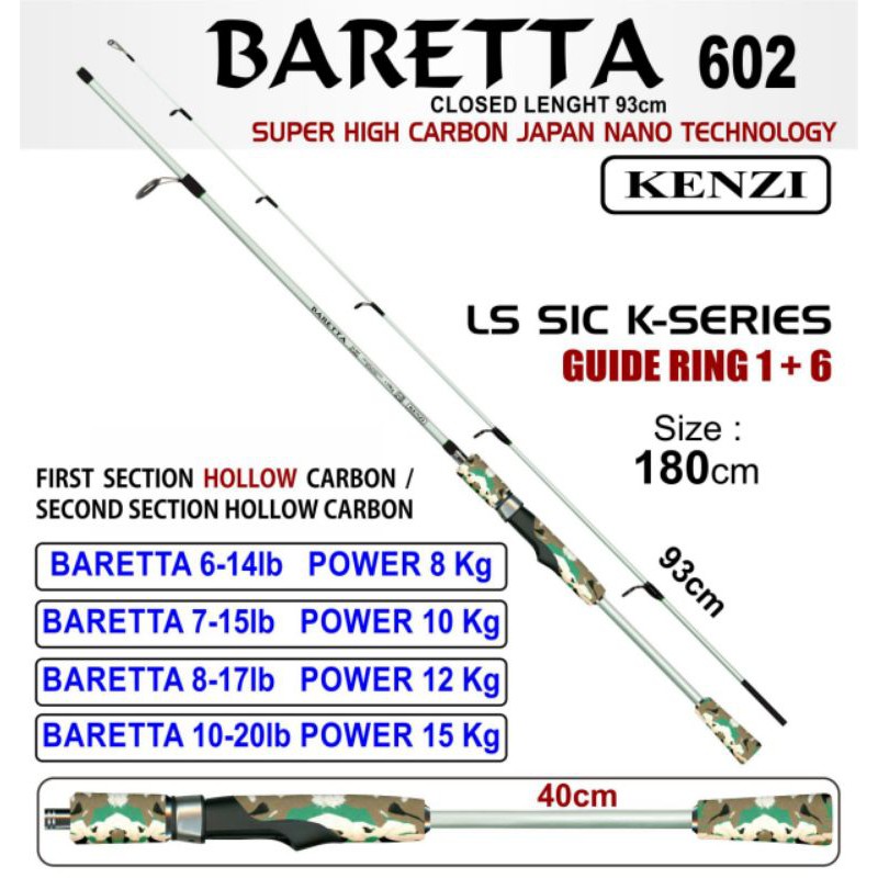 Joran kenzi baretta 180