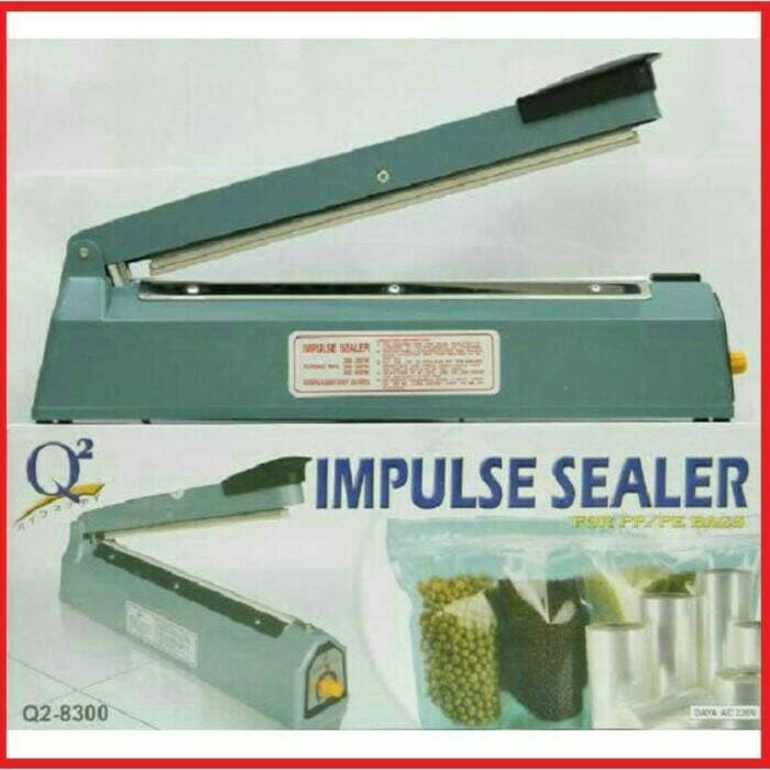 Promo Mesin Press Plastik 30Cm Snack Chiki, Pres Impulse Sealer, Perekat